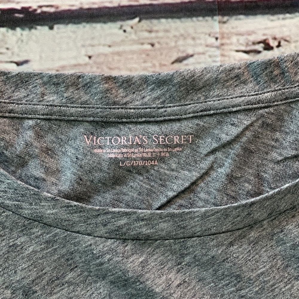 Victoria Secret Cotton Long Scoop-neck Light Weight Sleep-shirt - Picture 6 of 8